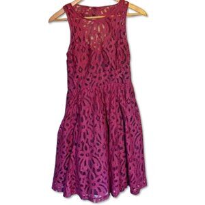 Anthropologie Frock! by Tracy Reese Mariposa Lace Dress Size 8